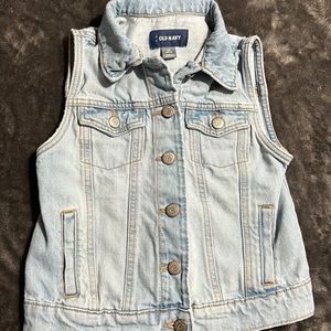Girls Denim Vest